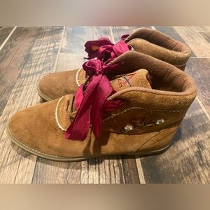 LA GEAR VTG 90s Lace Ankle Boots 6 NWT deadstock